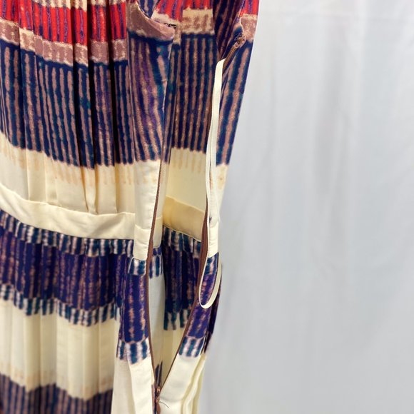 Nautical Pleated A Line Dress with Pockets Rachel by Rachel Roy - Picture 8 of 15